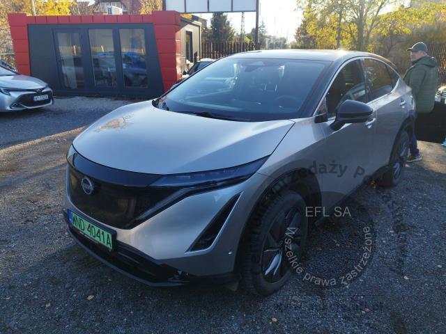 1 - Nissan Ariya 87kWh Evolve 2022r. WND4041A Pojazd znajduje się w firmie ARCTOS GROUP sp. z o.o. Al. Krakowska 7, 02-183 Warszawa