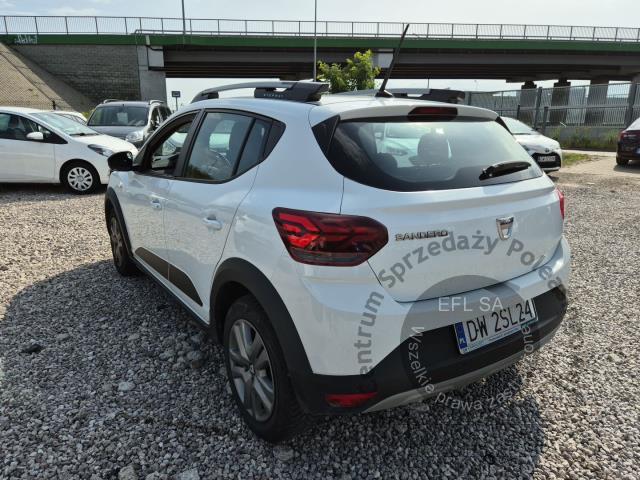 3 - Dacia Sandero Stepway 1.0 TCe Comfor 2022r. DW2SL24 UWAGA!! Pojazd znajduje się w firmie AUTO MOTO CENTRUM sp. z o.o. ul. Ostrowska 328 (przy Trasie Katowickiej) 61-312 Poznań