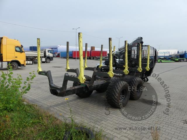 3 - Przyczepa samozaładowcza do transportu drewna PALMS 11UX 2025r.