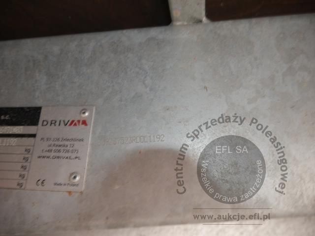 8 - Przyczepa gastronomiczna DRIVAL 2024r.