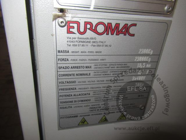 15 - Elektryczna prasa krawędziowa EUROMAC FX BEND 1023  2021r.