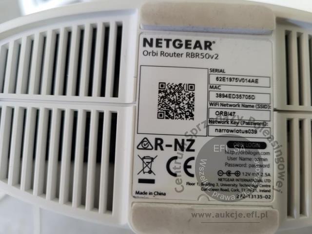 3 - System Wi-Fi NETGEAR Orbi RBS50v2