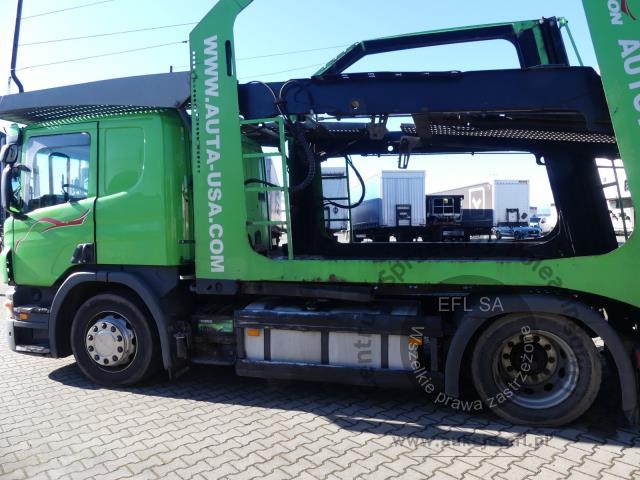 9 - SCANIA P440 LA4X2 MLB AUTOMAT 2013r., LOHR C2H99S 2006r.
