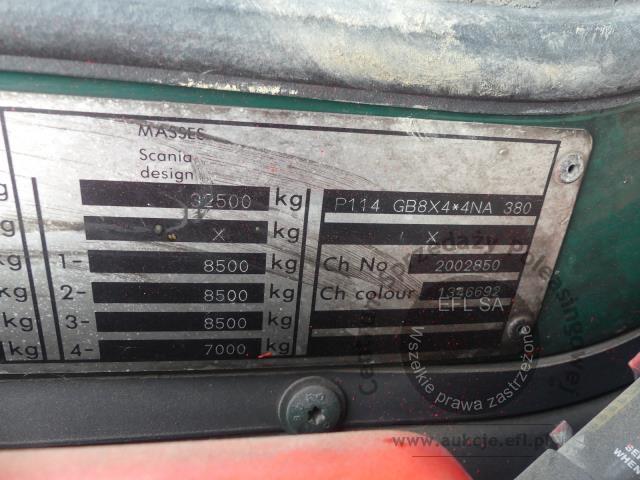 49 - SCANIA P114 GB8X4x4NA 380 2005r.