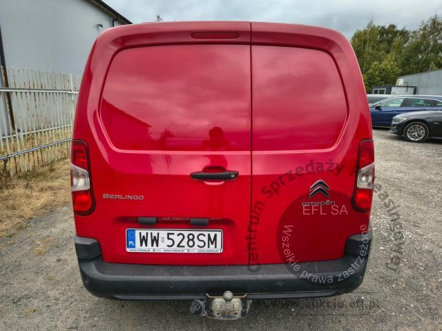 4 - Citroen Berlingo Van 1.5 BlueHDi M Clu 2021r. WW528SM UWAGA!! Pojazd znajduje się w firmie Arctos Sp. z o.o. Warszawa, Al. Krakowska 7, 02-183 Warszawa