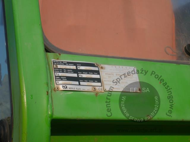 22 - Ładowarka teleskopowa obrotowa MERLO ROTO 40.21EVS 2000r.