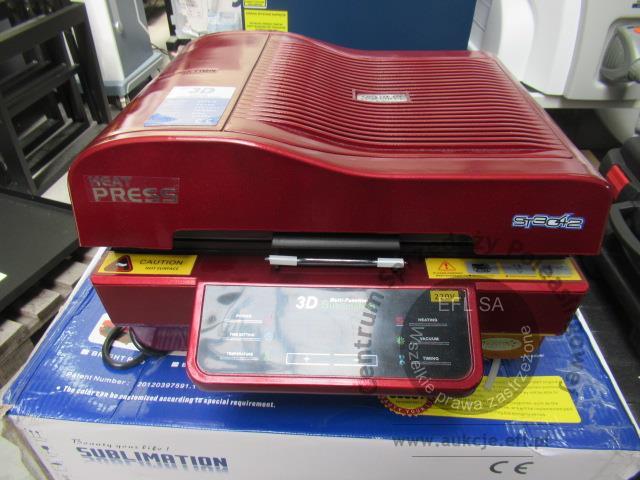 2 - Sublimacyjna, próżniowa prasa termiczna 3D ST 3042