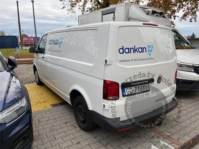 4 - Volkswagen Transporter T6.1 TDI L2H1 2021r. GD716XV UWAGA!! Pojazd znajduje się w lokalizacji: GDAŃSK Ul. Zawodników 1 80-729 Gdańsk