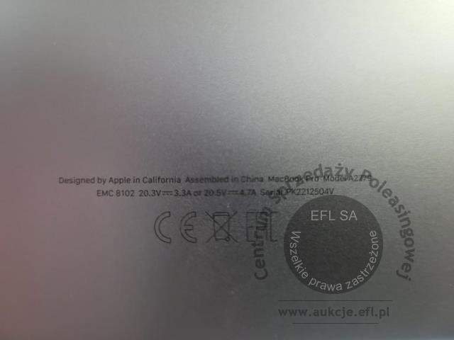 5 - Komputer przenośny Apple MacBook Pro 14  A2779