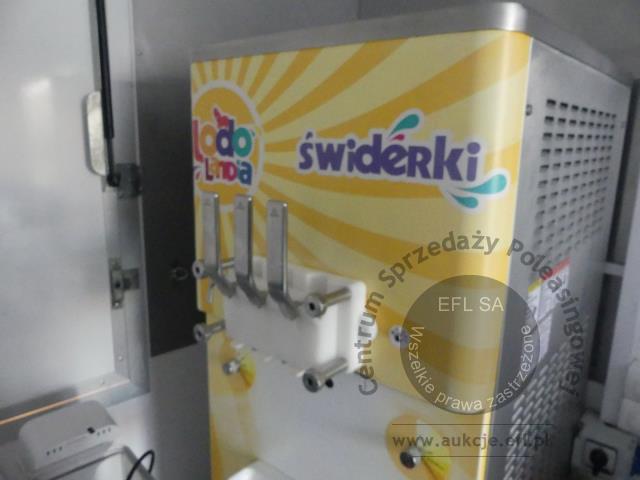 11 - Przyczepa gastronomiczna &quot;LODY GOFRY&quot; NIEWIADÓW B3500 2022r.