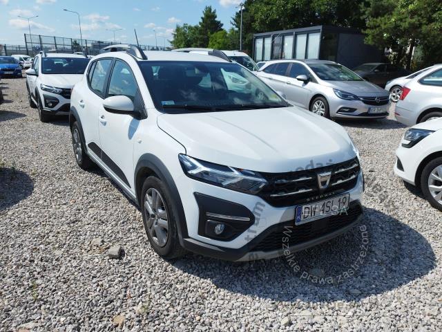 6 - Dacia Sandero Stepway 1.0 TCe Comfor 2022r. DW4SL19 UWAGA!! Pojazd znajduje się w lokalizacji: Janki, Al. Krakowska 52, 05-090 Janki