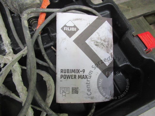 5 - Mieszarka do RUBIMIX 9 Power Max z walizką 2022r.