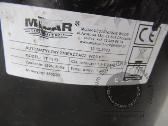 9 - Zmiękczacz wody MIJAR model TT 75 EI