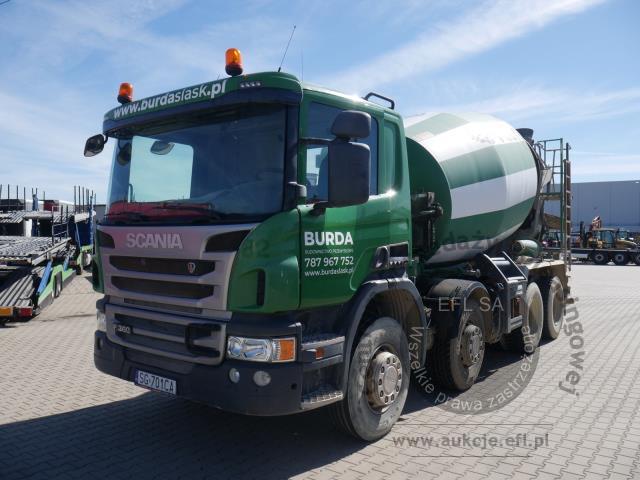 1 - SCANIA P360 CB8X4MHZ BETONIARKA 2014r.