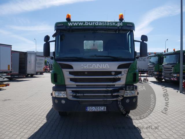 2 - SCANIA P360 CB8X4MHZ BETONIARKA 2014r.