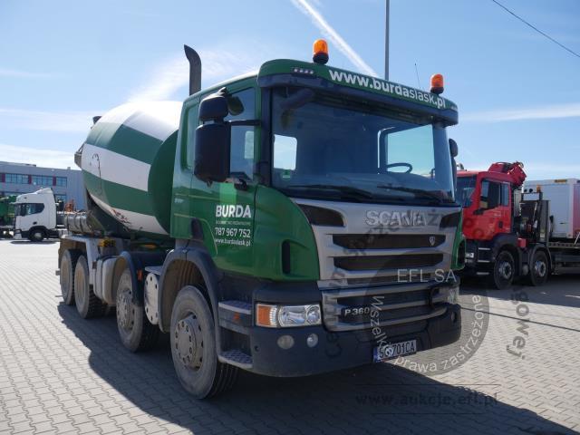 3 - SCANIA P360 CB8X4MHZ BETONIARKA 2014r.
