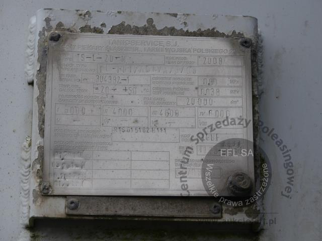 18 - MERCEDES BENZ / TANK-SERVICE ACTROS 2541 BLUETEC 5 6X2 2008r.