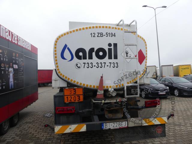 22 - MERCEDES BENZ / TANK-SERVICE ACTROS 2541 BLUETEC 5 6X2 2008r.