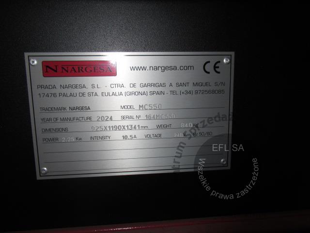 7 - Giętarka NAGRESA SL model MC550 2024r.