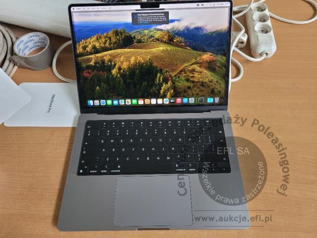 1 - Komputer przenośny APPLE MacBook Pro 14  A2918