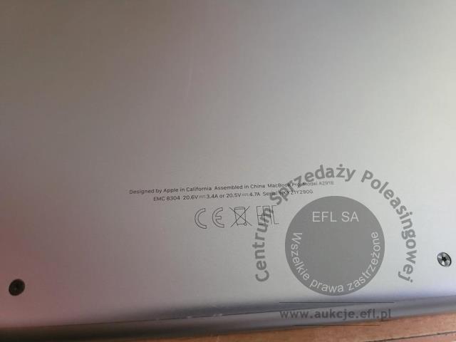 9 - Komputer przenośny APPLE MacBook Pro 14  A2918