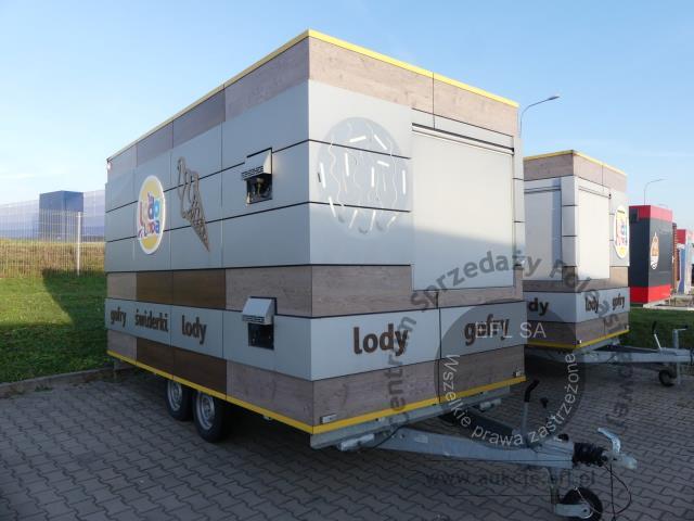3 - Przyczepa gastronomiczna NIEWIADÓW B3500 2019r.