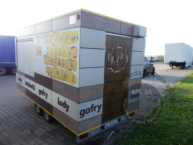 4 - Przyczepa gastronomiczna NIEWIADÓW B3500 2019r.