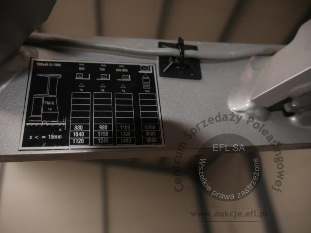 19 - Wózek widłowy Still FM-X 14  2018r.