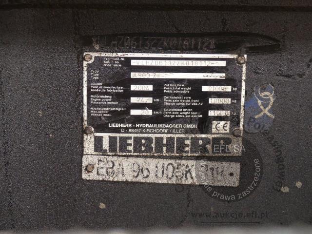 23 - Koparka kołowa Liebherr A900ZW 2004r.