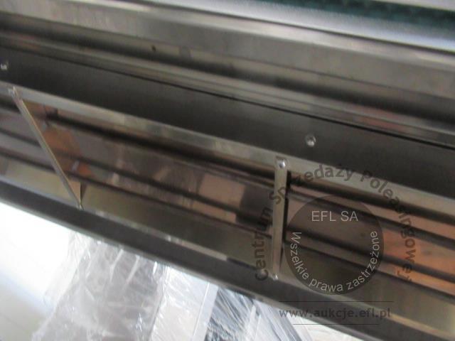 3 - Regał grzewczy nablatowy 2-poziomowy 1200x400x700