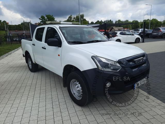 2 - Isuzu D-Max 1.9 d DC L 2019r. DW5ER67 UWAGA!! Pojazd znajduje się w lokalizacji: Jawornik 90, Myślenice 32-400