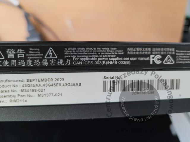 8 - Komputer HP Pro Mini 260 G9 z monitorem HP M27fe