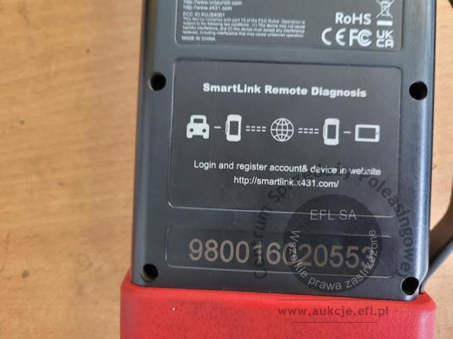 10 - Samochodowy tester diagnostyczny Launch X431 Euro Tab III