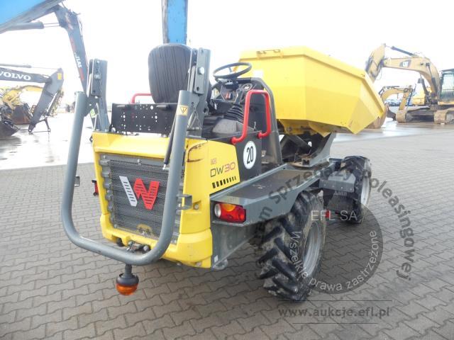 3 - Wozidło budowlane WACKER NEUSON DW 30 2021r.