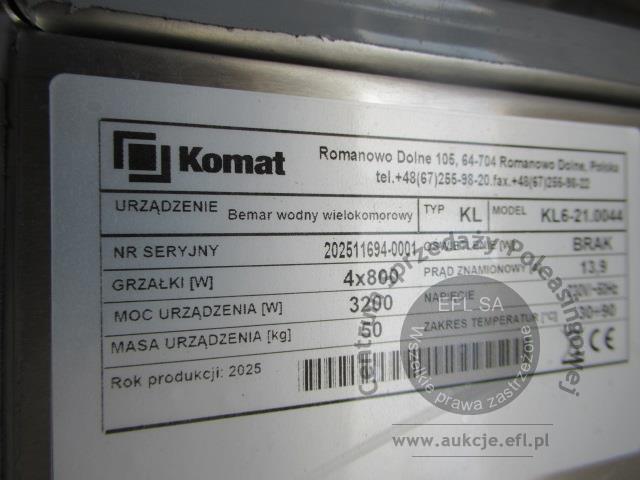 12 - Bemar wodny KOMAT Model: KL6-21.0044