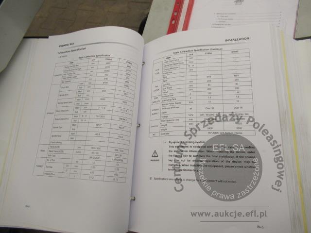 36 - Tokarka HYUNDAI WIA Corporation 2018r.