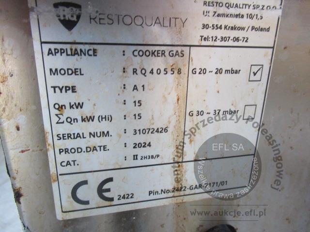 3 - Taboret gazowy 1 palnikowy Resto Quality RQ40558 2024r.