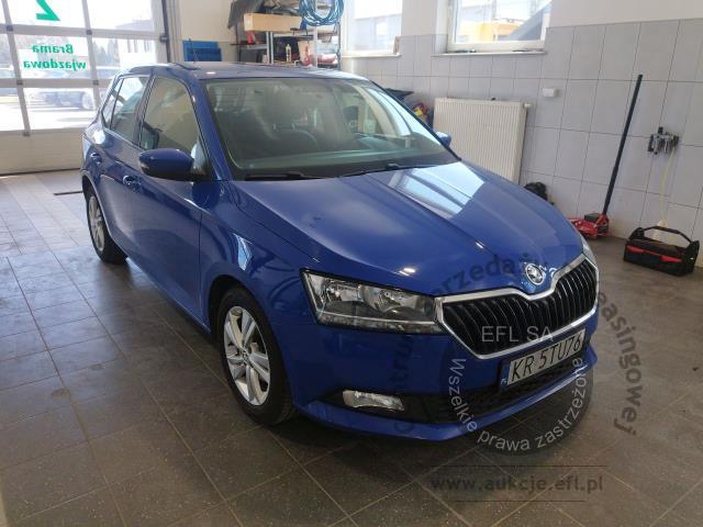 4 - Skoda Fabia 1.0 TSI Ambition 2020r. KR5TU76 UWAGA!! Pojazd znajduje się w lokalizacji: Warszawa, Al. Krakowska 7, 02-183 Warszawa