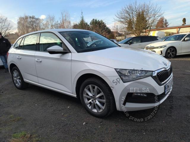 5 - Skoda  Scala 1.6 TDI SCR Ambition DSG 2020r. DW3LA89 Pojazd znajduje się w firmie ARCTOS GROUP sp. z o.o. Al. Krakowska 7, 02-183 Warszawa