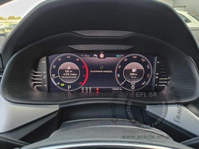 10 - Skoda  Scala 1.6 TDI SCR Ambition DSG 2020r. DW3LA89 Pojazd znajduje się w firmie ARCTOS GROUP sp. z o.o. Al. Krakowska 7, 02-183 Warszawa