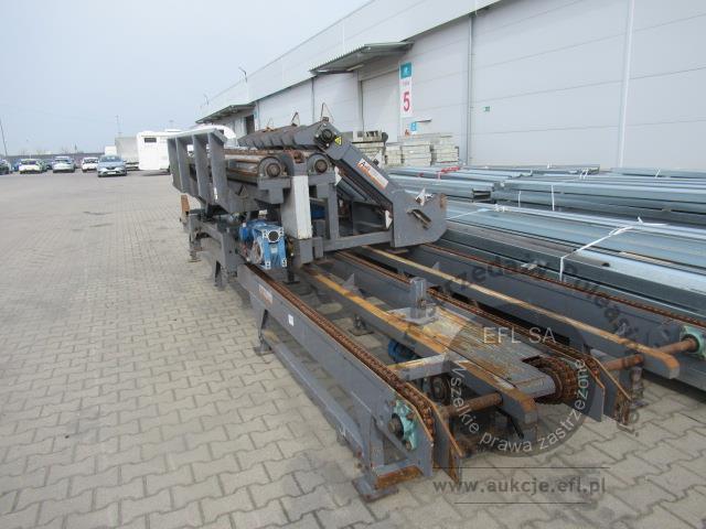 11 - Trak piła 2 taśmowa pionowa AMIX typ PT-2P z podajnikiem 2018r