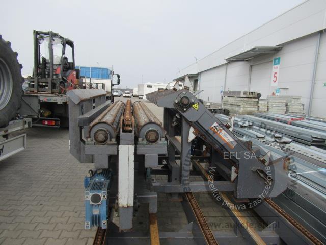 21 - Trak piła 2 taśmowa pionowa AMIX typ PT-2P z podajnikiem 2018r