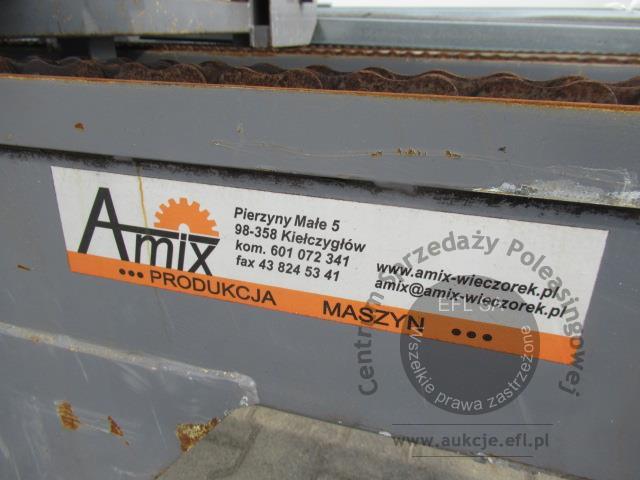 27 - Trak piła 2 taśmowa pionowa AMIX typ PT-2P z podajnikiem 2018r