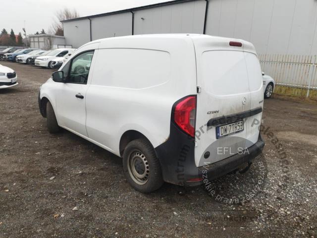 2 - Mercedes  Citan 110 CDI L1 2022r. DW7TR53 Pojazd znajduje się w firmie ARCTOS GROUP sp. z o.o. Al. Krakowska 7, 02-183 Warszawa