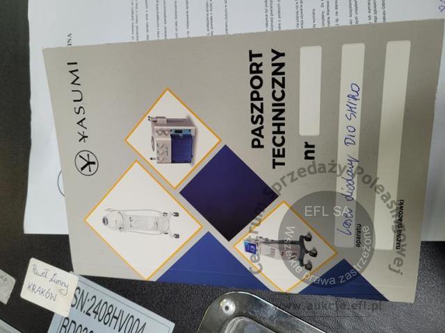 15 - Laser kosmetyczny Apolo HS-810  2024r.
