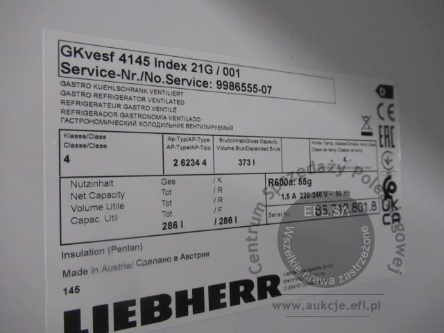 4 - Szafa chłodnicza Liebherr GKVESF 4145 NR